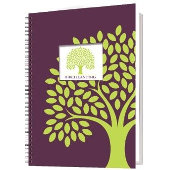 Die Cut Notebook (Square Center Cut Out)