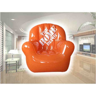 Air Sealed Balloon Inflatable - Orange Chair