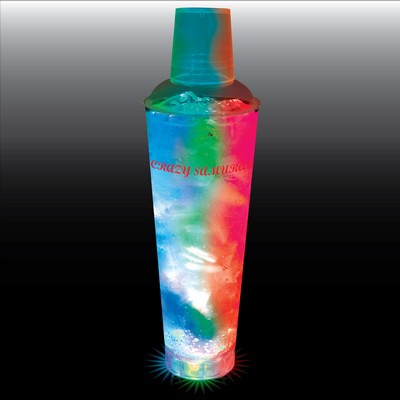 24 Oz. Plastic Light-Up Cocktail Shaker