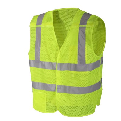 Safety Green 5 Point Breakaway Vest