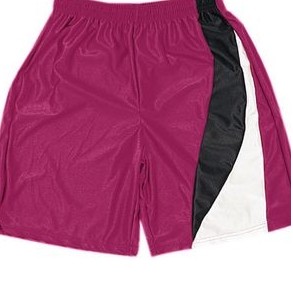 Youth Dazzle 5" Inseam Athletic Short w/ Contrast 2 Color Left Side Panel