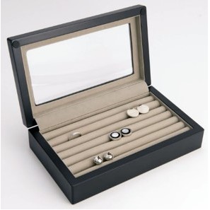 Cufflink Box - Black