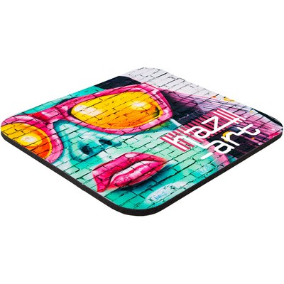 7" X 8" X 1/4" Full Color Hard Surface Mouse Pad