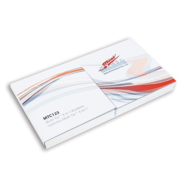 4-in-1 Multi-Tac® Notepad Booklet (12"x3")