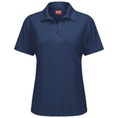 Red Kap™ Women's Short Sleeve Performance Knit® Flex Series Pro Polo - Navy Blue