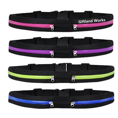 Exercise Waist Band Organizer