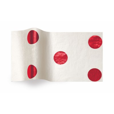 Reflections Red Hot Spots Wrapping Tissue (20"x30")