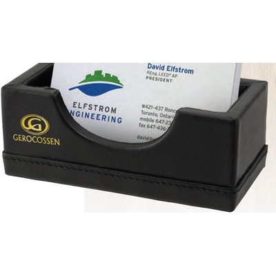 Trento Prestige Leather Business Card Holder