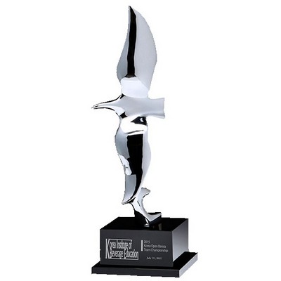 Free Flying Eagle Award 14 1/4"H