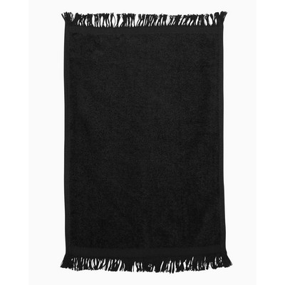 Q-Tees™ Fringed Fingertip Towel