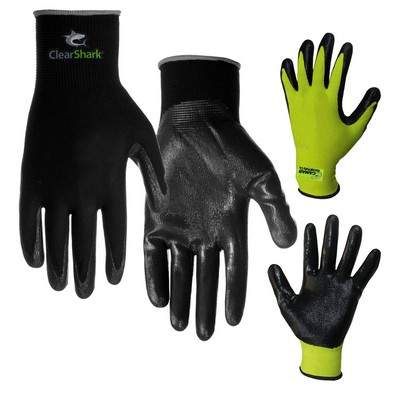 Nitrile Palm Coated Gloves