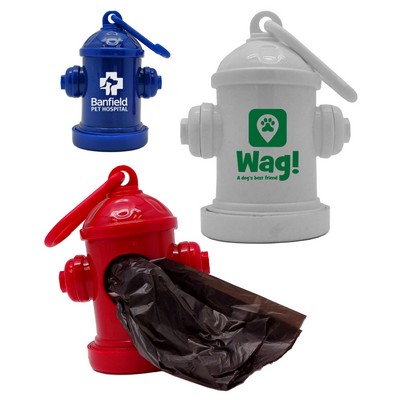 Fire Hydrant Shaped Dog Waste Bag Holder