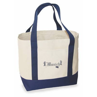 Large Two Tone Tote (Canvas)