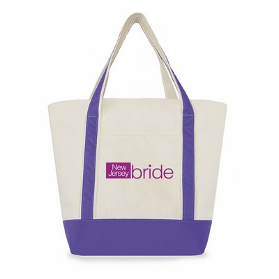 Extra Large Two-Tone Tote Bag (Nylon Cuff)