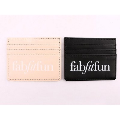 PU Leather Credit Card Holder Business Card Wallet