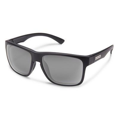 Smith® Matte Black/Gray Suncloud® Rambler Polarized™ Sunglasses