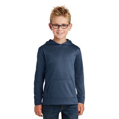 Port & Company® Youth Performance Fleece Pullover Hooded Sweatshirt