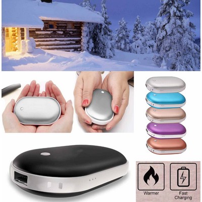 Kidder iBank® Hand Warmer + 5200mAh Power Bank Charger (Black)