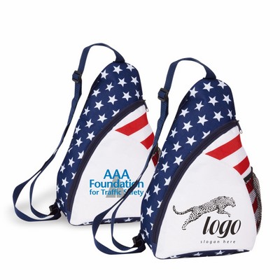 Patriotic Sling Backpack