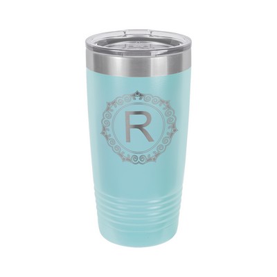 20 Oz. Light Blue Polar Camel Ringneck Tumbler