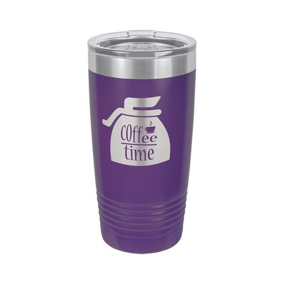 20 Oz. Purple Polar Camel Ringneck Tumbler