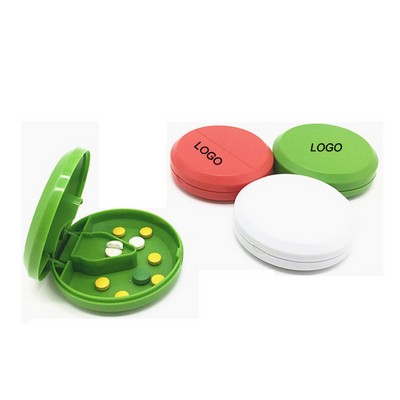 Pill Case with Cutter