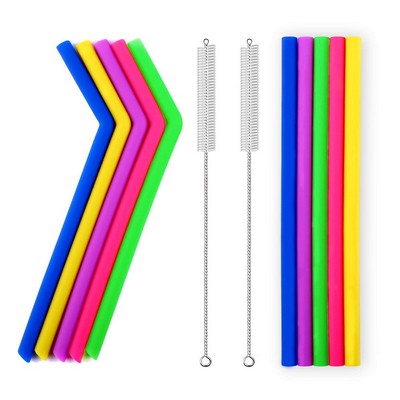 Reusable Silicone Straws