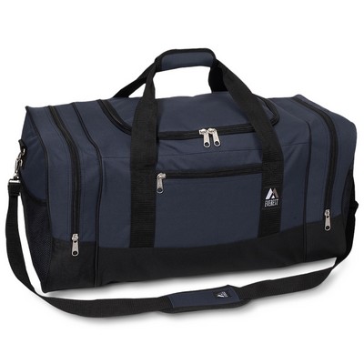 Everest Large Navy Blue/Black Sporty Gear Bag