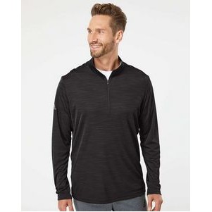 Adidas® Lightweight Melange Quarter-Zip Pullover