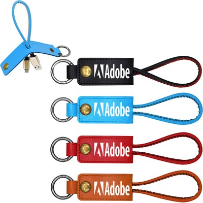 2-in-1 USB Cable Key Holder