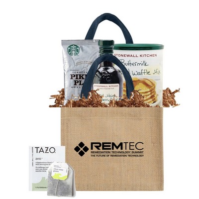 Pancake & Syrup Breakfast Gift Tote