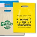 Custom Bag w/Flush Top Die Cut Handles (15"x20")