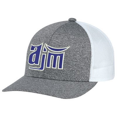 Polyester Heather Mesh Cap