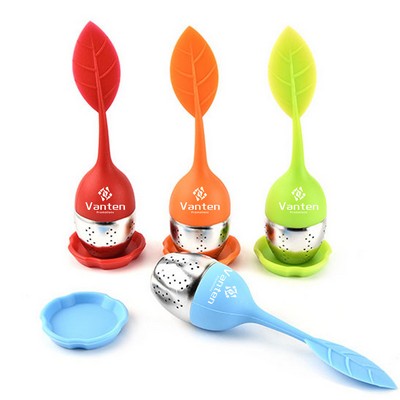 Leaf Shaped Silicone Tea Infuser