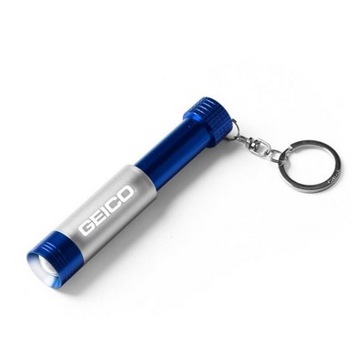 Slim Glow Logo Telescopic LED Keychain