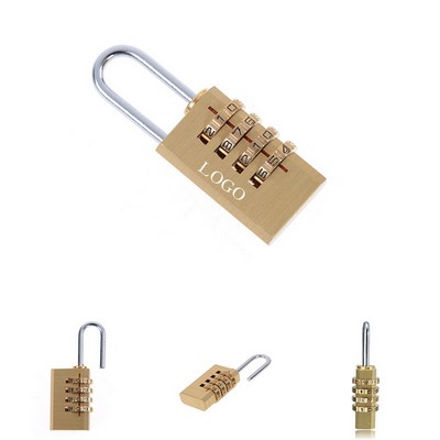 Metal Body 4 Digit Safety Padlock