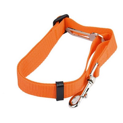 Pet Dog Car Safety Seatbelt Collar Lead Leash Harness