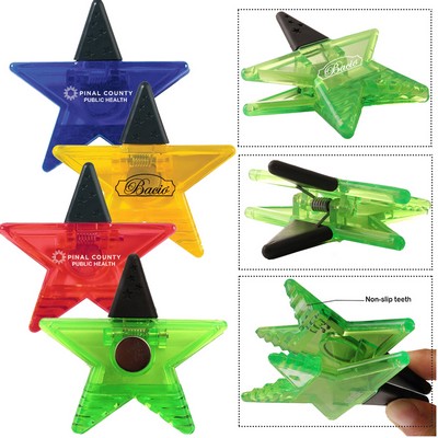 Star Magnetic Memo Clip