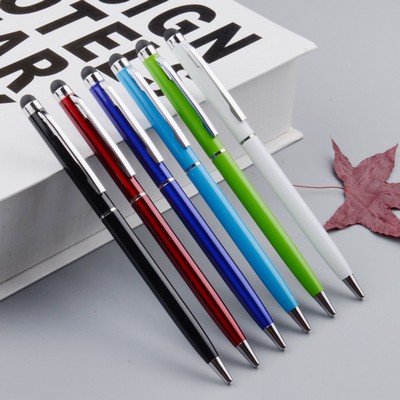 Touchscreen Metal Ballpoint Pen/Stylus