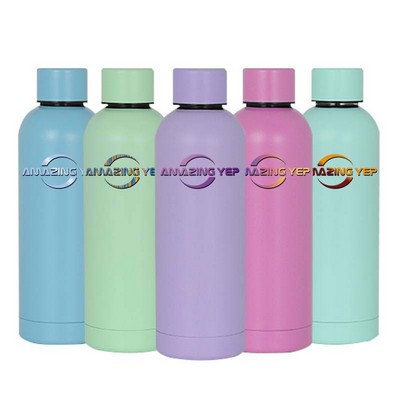 Vacuum Portable Stainless Steel Water Bottle 17oz.