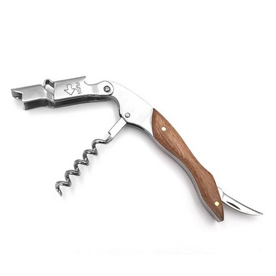 Corkscrew with Wood Handle