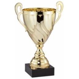 16" Excellence Full Metal Gold Cup Trophy