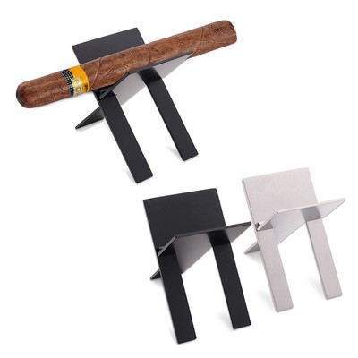 Stainless Steel Foldable Cigar Holder