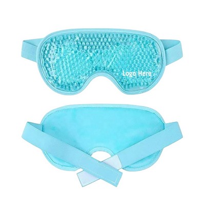 Cooling Gel Eye Mask with Plush Backing