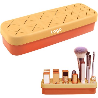 Cosmetic Makeup Organizer for Lipstick Brushes Bottles Cosmetic Organizer Display Case