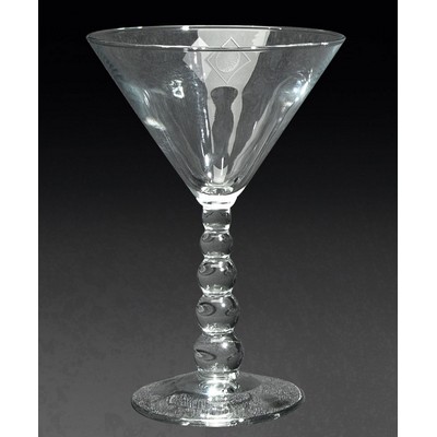 Custom Etched Martini Glass