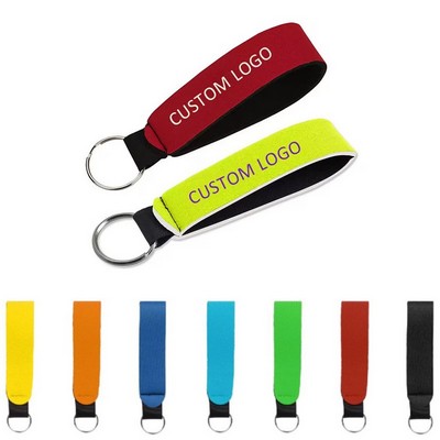 Neoprene Wrist Keychain