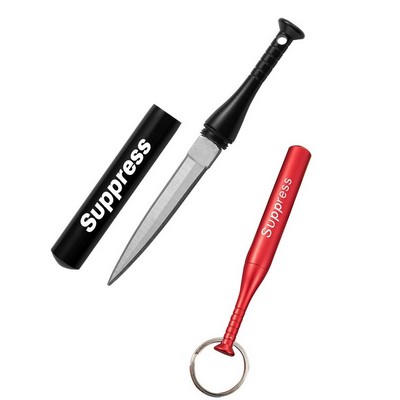 Baseball Bat Knife Keychain