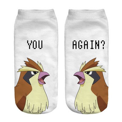 Pokemon Stretchy Low Cut Short Socks