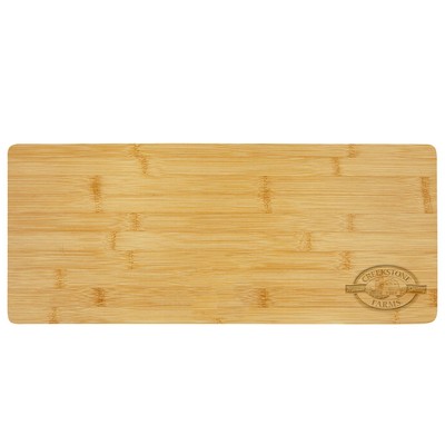 19¾" x 8" Bamboo Charcuterie Board